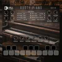 Free VST plugin: Rusty Piano by Sample Science